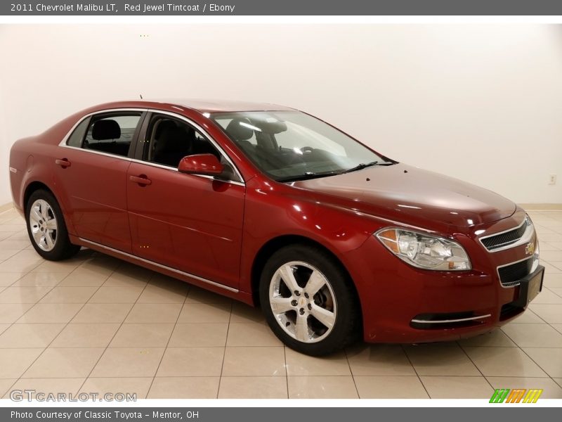 Red Jewel Tintcoat / Ebony 2011 Chevrolet Malibu LT