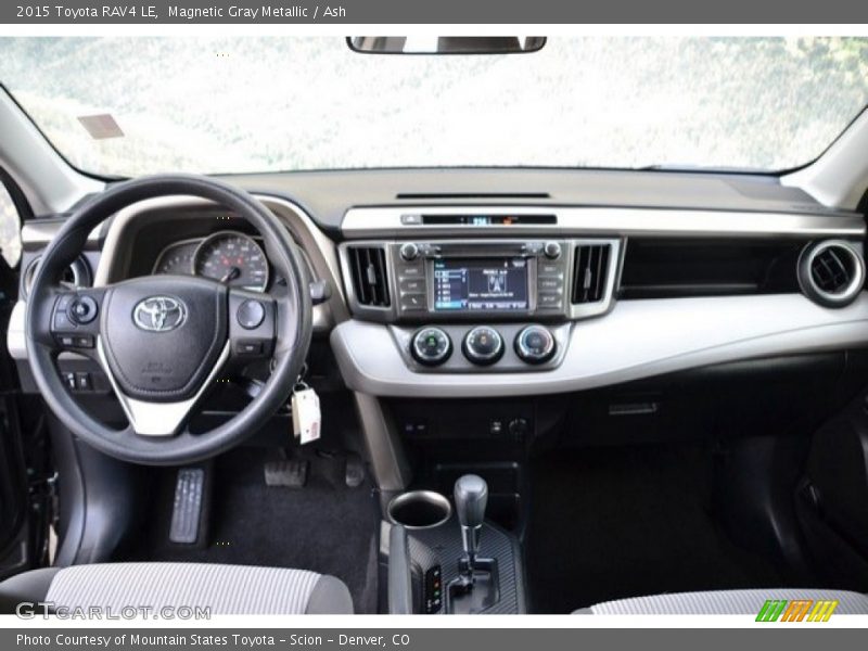Magnetic Gray Metallic / Ash 2015 Toyota RAV4 LE