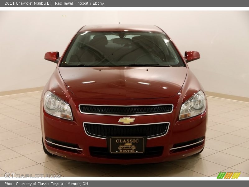Red Jewel Tintcoat / Ebony 2011 Chevrolet Malibu LT