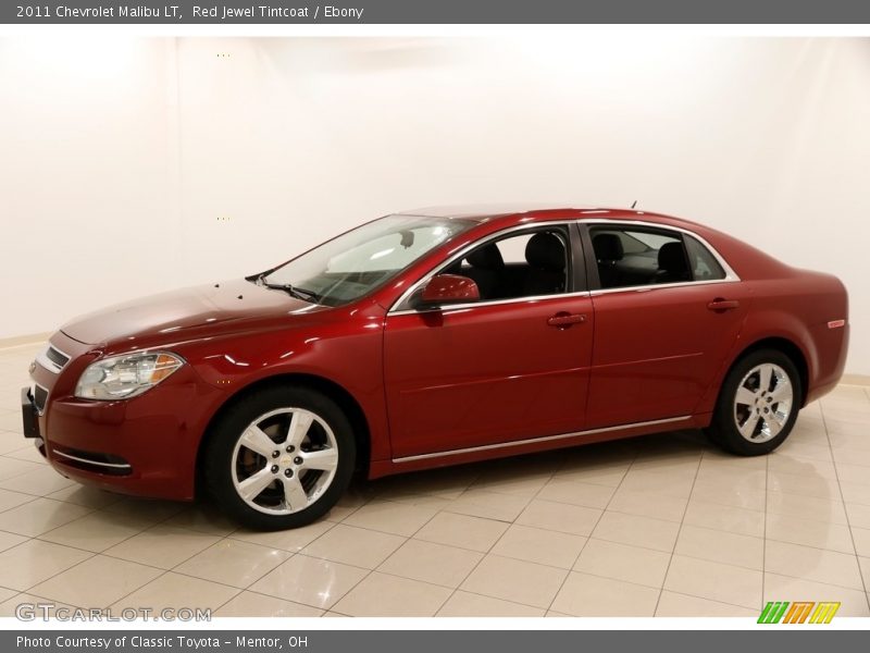 Red Jewel Tintcoat / Ebony 2011 Chevrolet Malibu LT