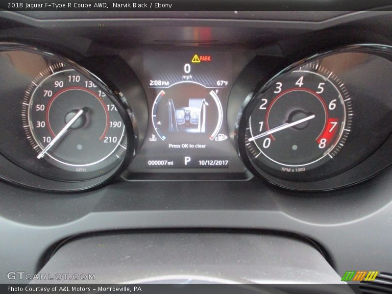  2018 F-Type R Coupe AWD R Coupe AWD Gauges