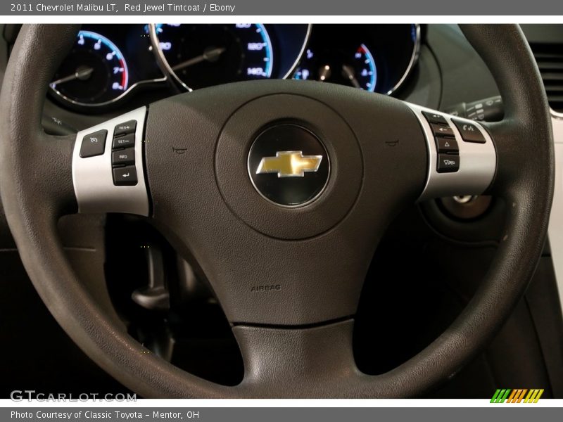 Red Jewel Tintcoat / Ebony 2011 Chevrolet Malibu LT