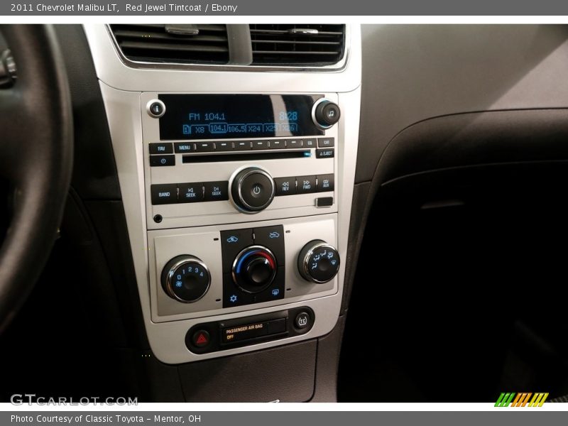 Red Jewel Tintcoat / Ebony 2011 Chevrolet Malibu LT