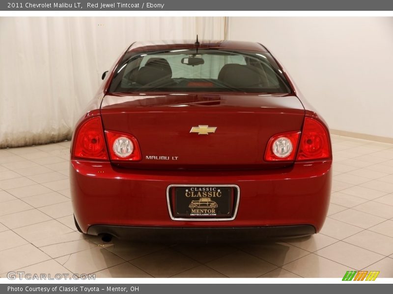 Red Jewel Tintcoat / Ebony 2011 Chevrolet Malibu LT