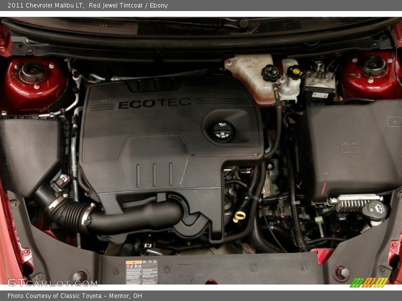 Red Jewel Tintcoat / Ebony 2011 Chevrolet Malibu LT