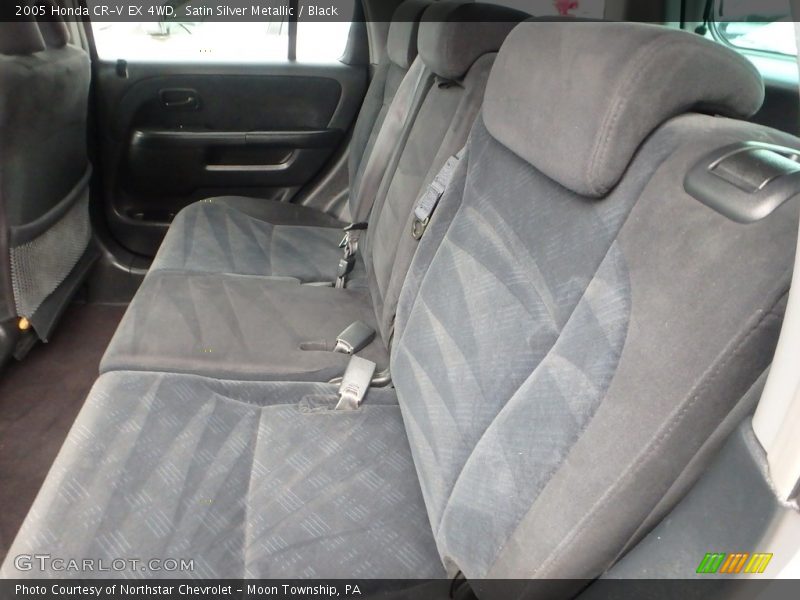 Satin Silver Metallic / Black 2005 Honda CR-V EX 4WD