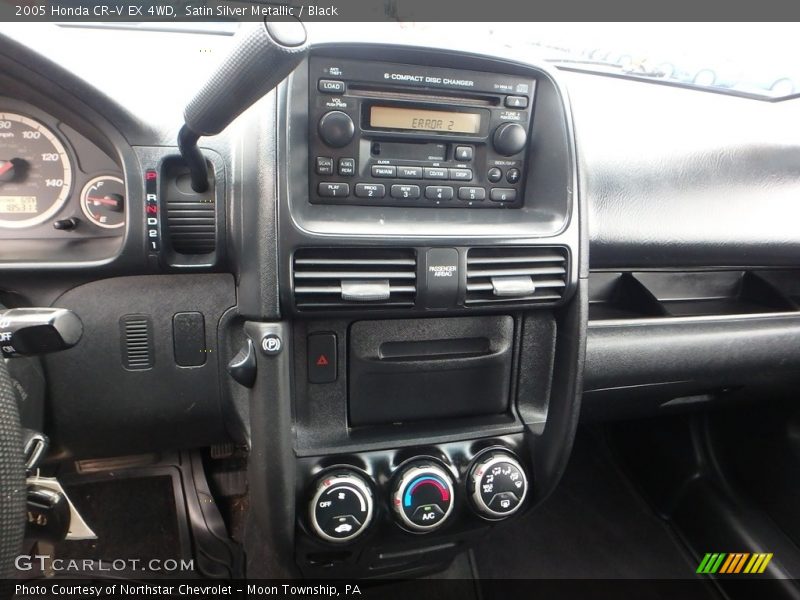 Satin Silver Metallic / Black 2005 Honda CR-V EX 4WD