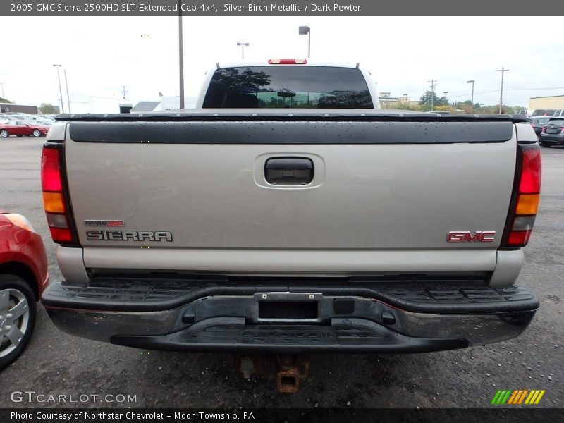 Silver Birch Metallic / Dark Pewter 2005 GMC Sierra 2500HD SLT Extended Cab 4x4