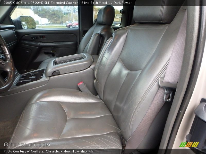 Silver Birch Metallic / Dark Pewter 2005 GMC Sierra 2500HD SLT Extended Cab 4x4
