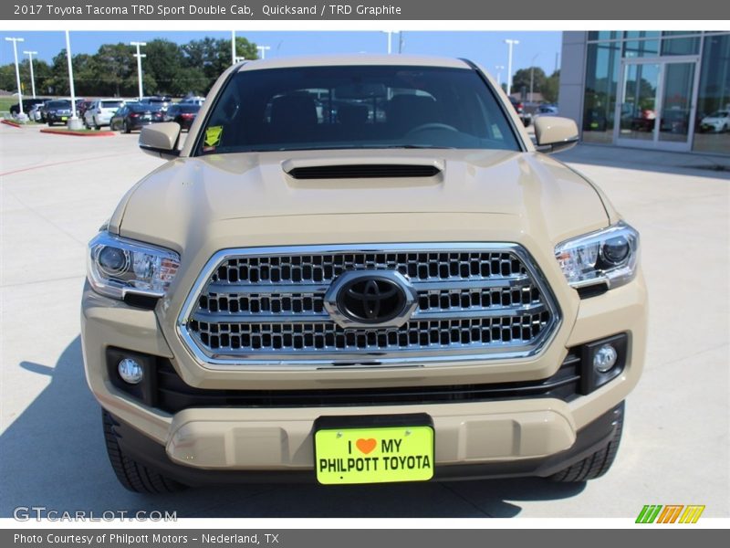 Quicksand / TRD Graphite 2017 Toyota Tacoma TRD Sport Double Cab