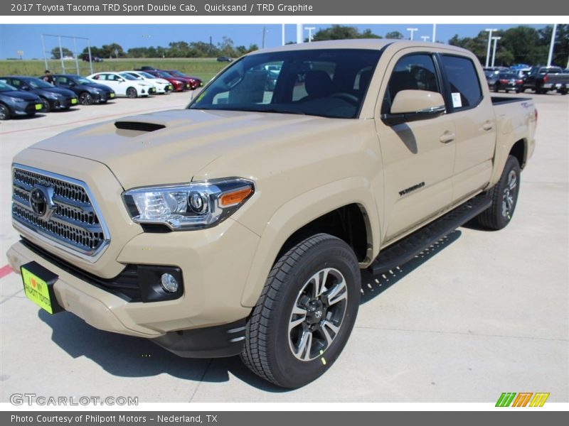 Quicksand / TRD Graphite 2017 Toyota Tacoma TRD Sport Double Cab