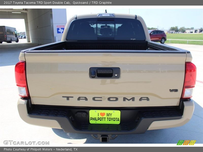 Quicksand / TRD Graphite 2017 Toyota Tacoma TRD Sport Double Cab