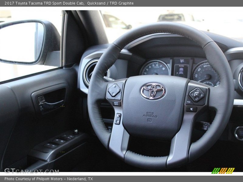 Quicksand / TRD Graphite 2017 Toyota Tacoma TRD Sport Double Cab