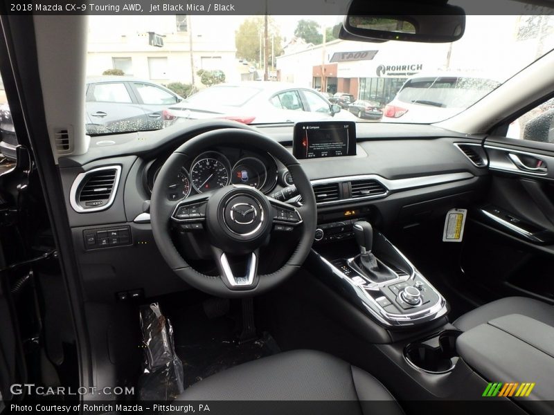 Jet Black Mica / Black 2018 Mazda CX-9 Touring AWD