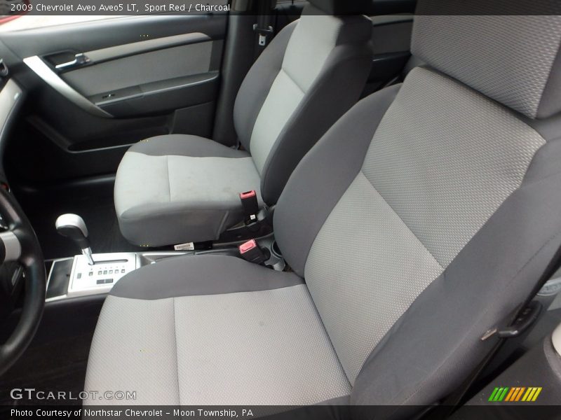 Sport Red / Charcoal 2009 Chevrolet Aveo Aveo5 LT