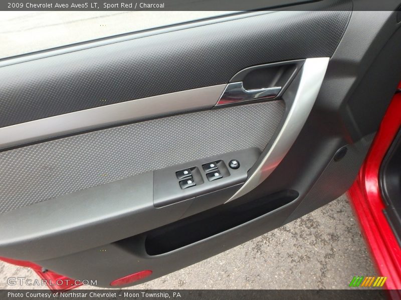 Sport Red / Charcoal 2009 Chevrolet Aveo Aveo5 LT