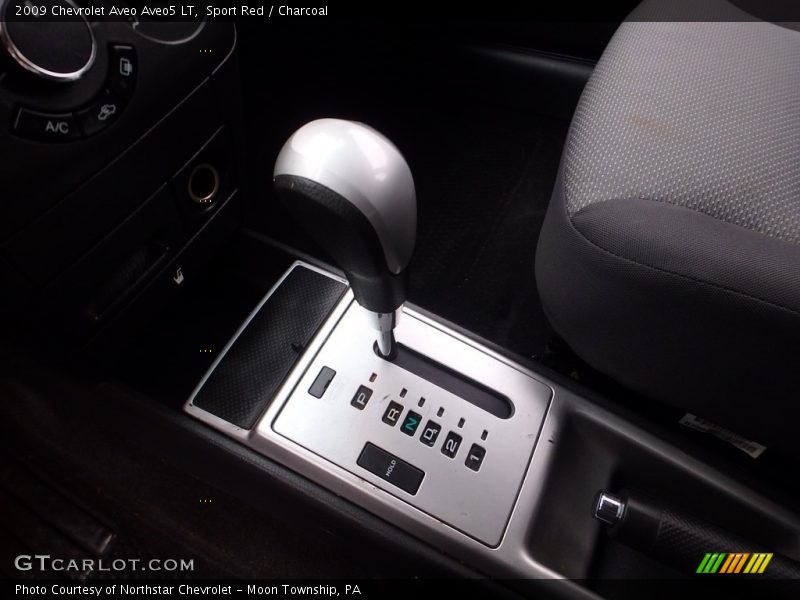 Sport Red / Charcoal 2009 Chevrolet Aveo Aveo5 LT