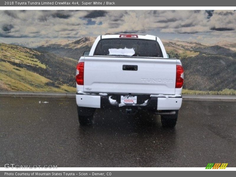 Super White / Black 2018 Toyota Tundra Limited CrewMax 4x4