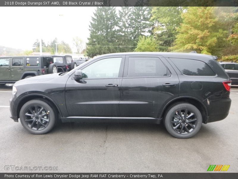 DB Black Crystal / Black 2018 Dodge Durango SXT AWD