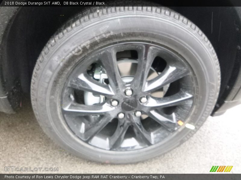 DB Black Crystal / Black 2018 Dodge Durango SXT AWD