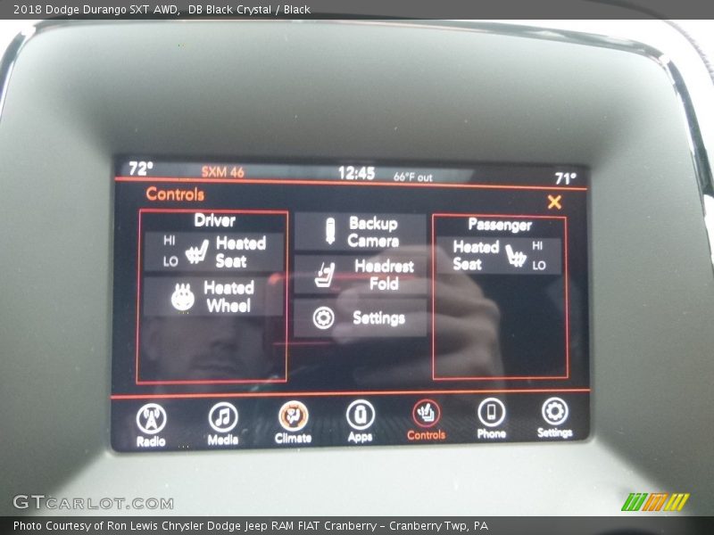 DB Black Crystal / Black 2018 Dodge Durango SXT AWD