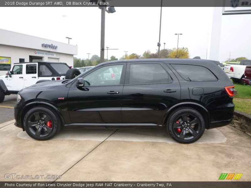 DB Black Crystal / Black 2018 Dodge Durango SRT AWD