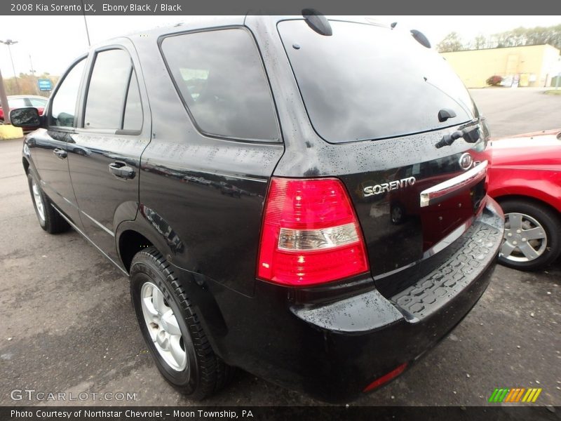 Ebony Black / Black 2008 Kia Sorento LX