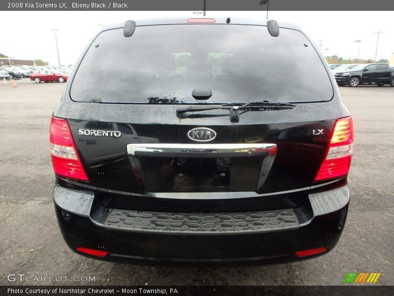Ebony Black / Black 2008 Kia Sorento LX