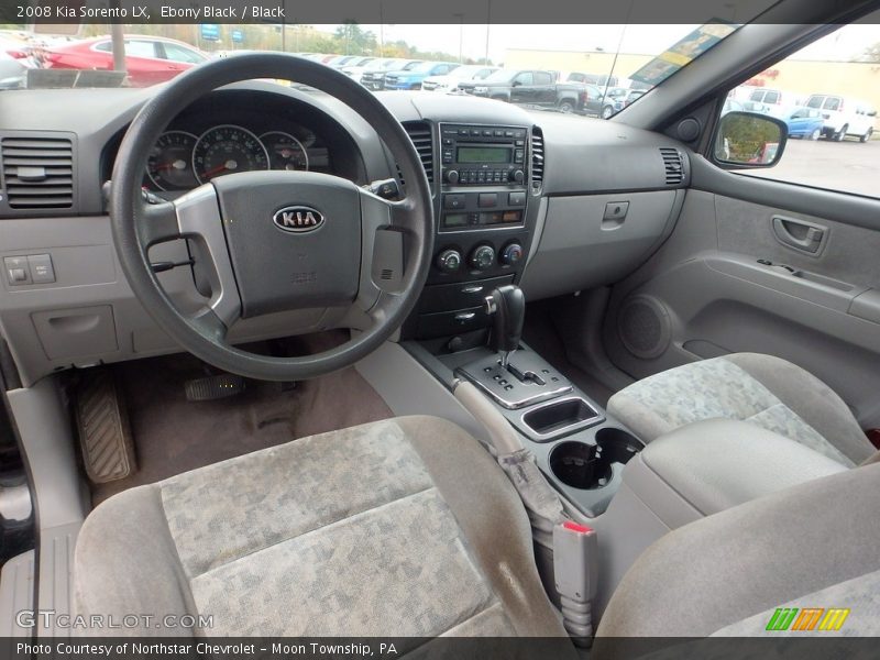 Ebony Black / Black 2008 Kia Sorento LX