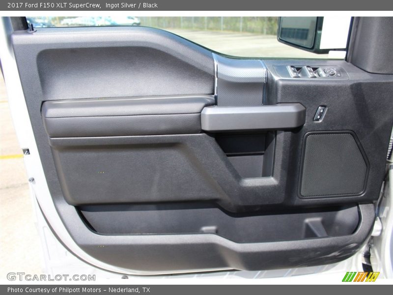 Ingot Silver / Black 2017 Ford F150 XLT SuperCrew
