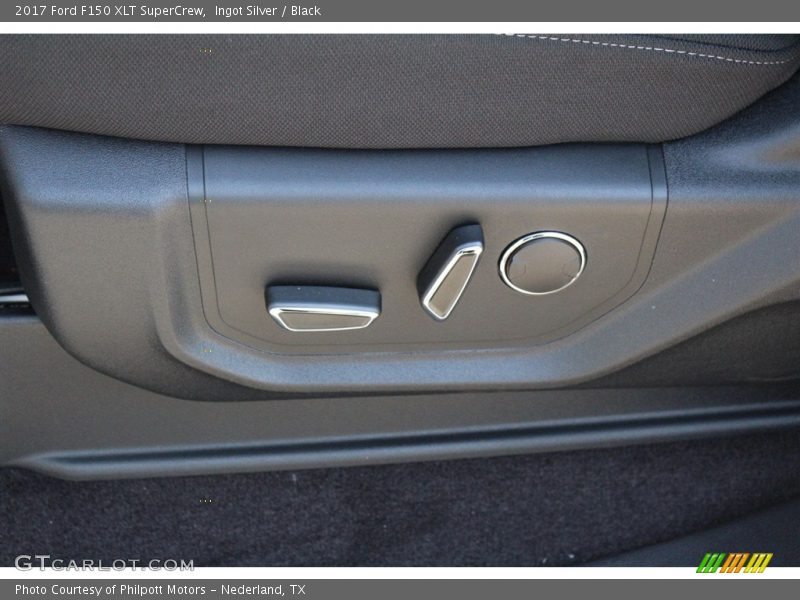 Ingot Silver / Black 2017 Ford F150 XLT SuperCrew