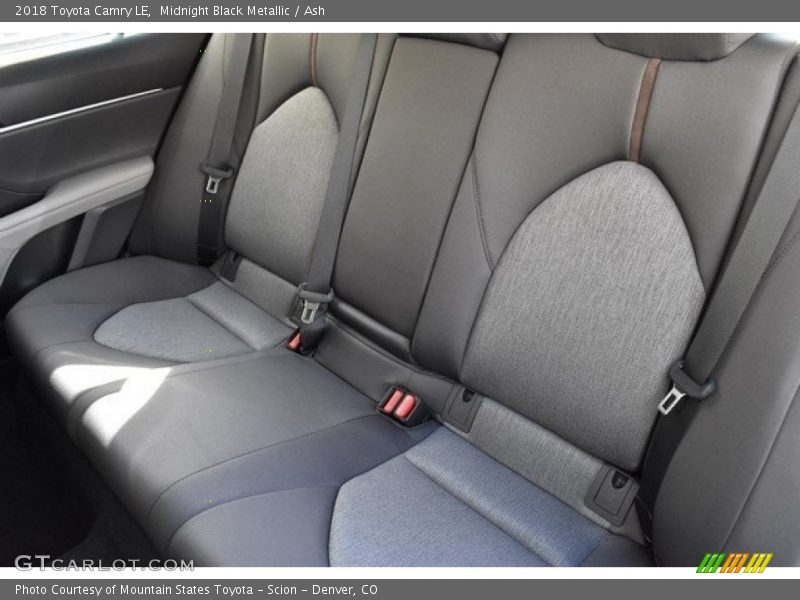 Midnight Black Metallic / Ash 2018 Toyota Camry LE