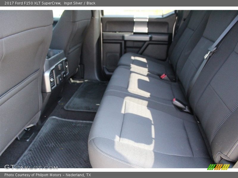 Ingot Silver / Black 2017 Ford F150 XLT SuperCrew