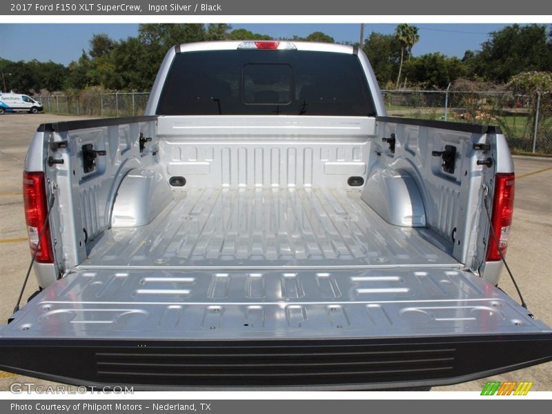 Ingot Silver / Black 2017 Ford F150 XLT SuperCrew