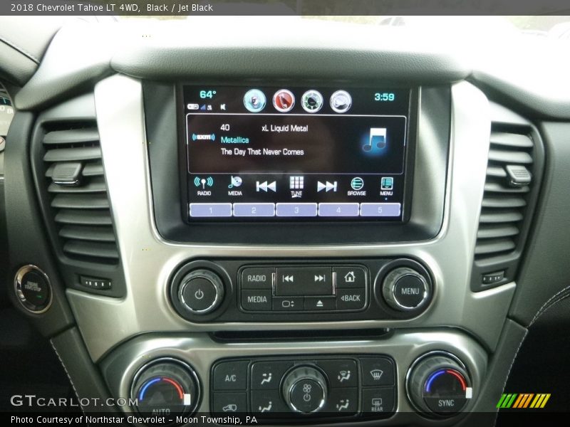 Black / Jet Black 2018 Chevrolet Tahoe LT 4WD