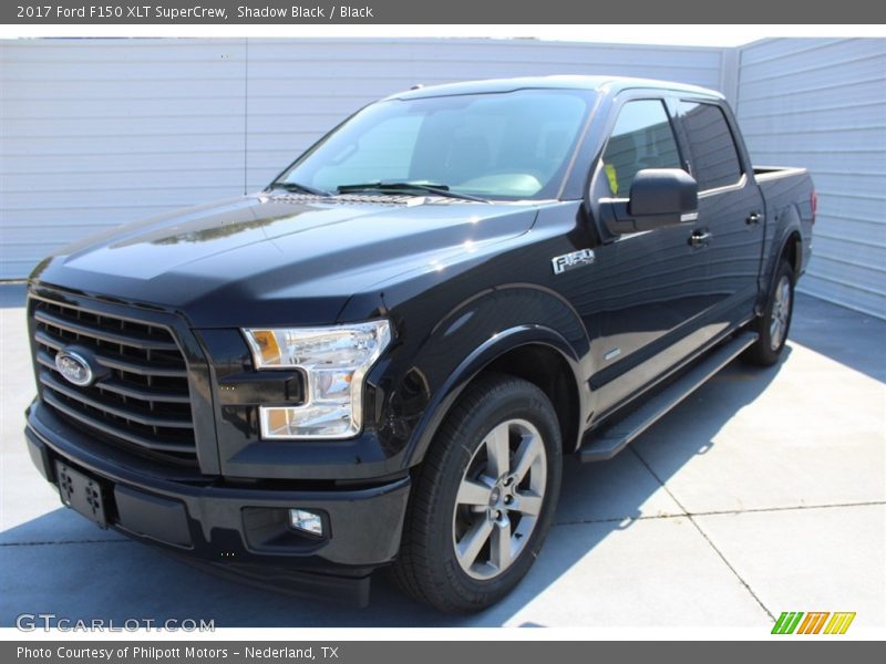 Shadow Black / Black 2017 Ford F150 XLT SuperCrew