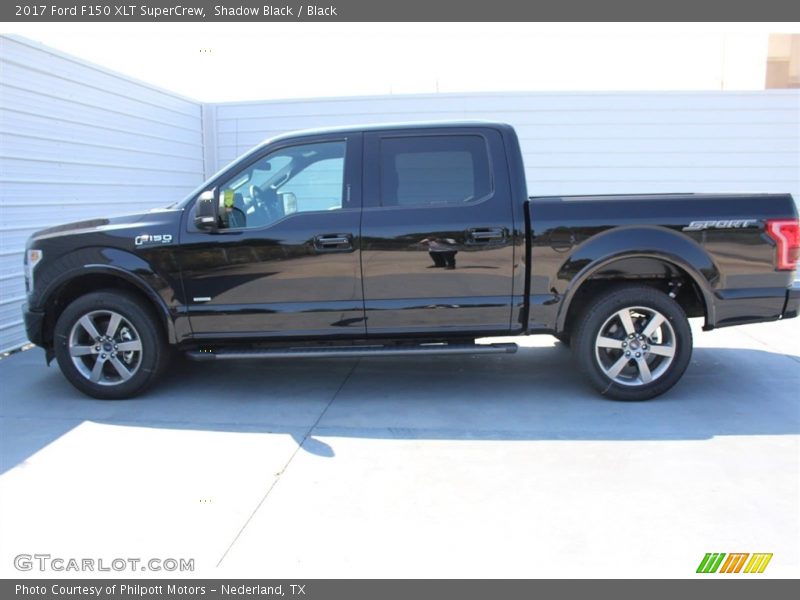 Shadow Black / Black 2017 Ford F150 XLT SuperCrew