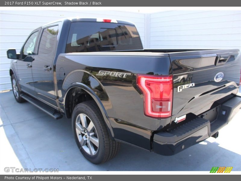 Shadow Black / Black 2017 Ford F150 XLT SuperCrew