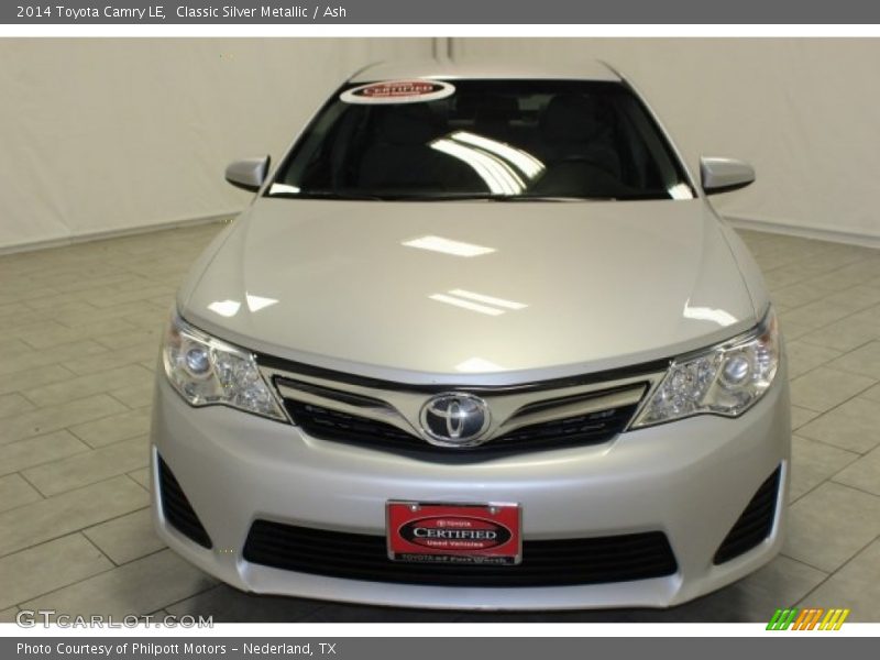 Classic Silver Metallic / Ash 2014 Toyota Camry LE