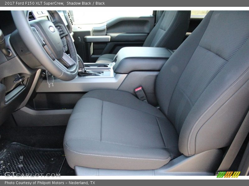 Shadow Black / Black 2017 Ford F150 XLT SuperCrew