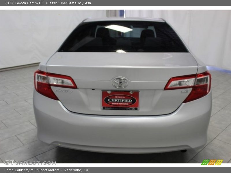 Classic Silver Metallic / Ash 2014 Toyota Camry LE