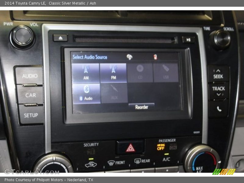 Classic Silver Metallic / Ash 2014 Toyota Camry LE