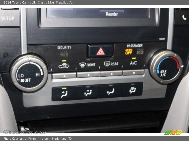 Classic Silver Metallic / Ash 2014 Toyota Camry LE
