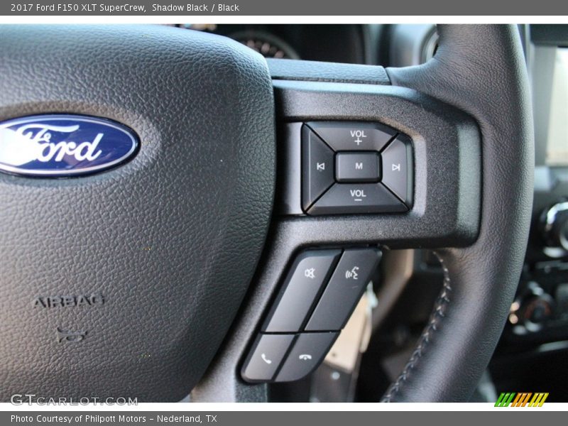 Shadow Black / Black 2017 Ford F150 XLT SuperCrew