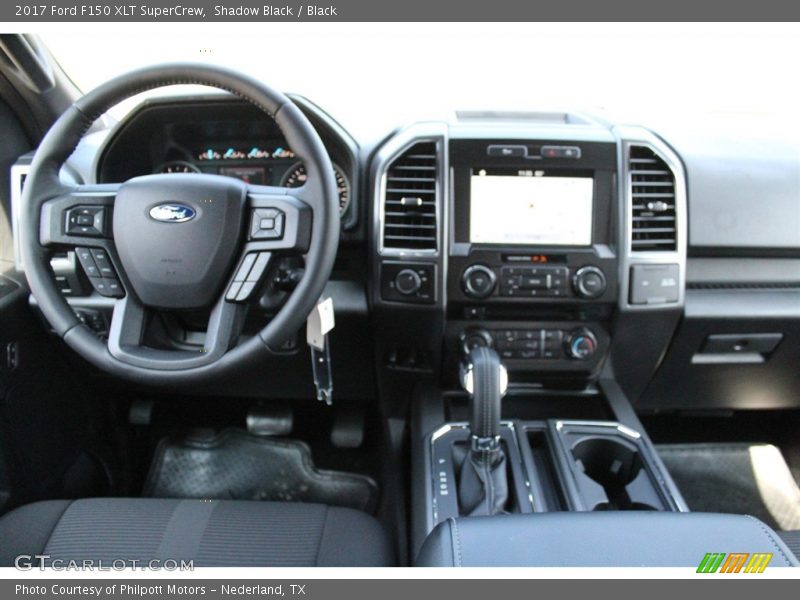 Shadow Black / Black 2017 Ford F150 XLT SuperCrew