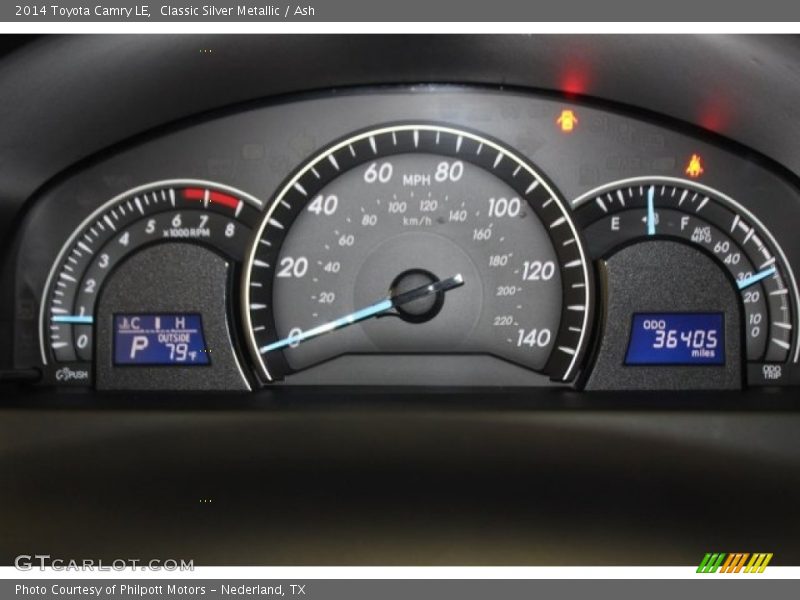 Classic Silver Metallic / Ash 2014 Toyota Camry LE