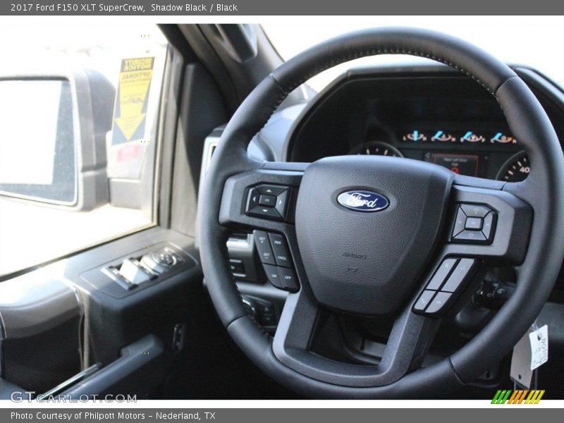 Shadow Black / Black 2017 Ford F150 XLT SuperCrew