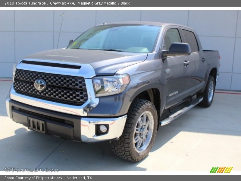 Magnetic Gray Metallic / Black 2018 Toyota Tundra SR5 CrewMax 4x4