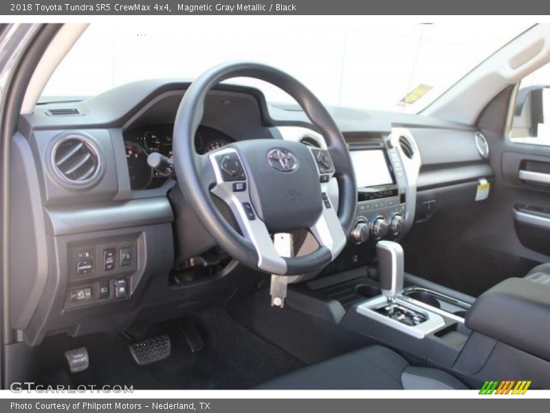 Magnetic Gray Metallic / Black 2018 Toyota Tundra SR5 CrewMax 4x4