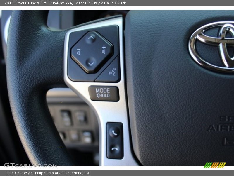 Magnetic Gray Metallic / Black 2018 Toyota Tundra SR5 CrewMax 4x4